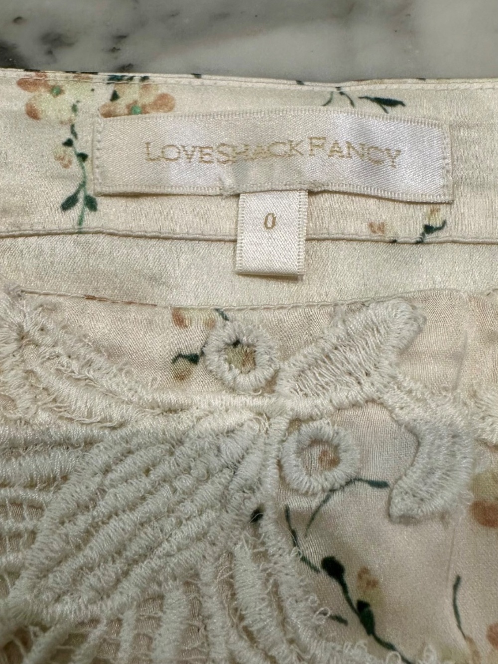 LoveShackFancy Mori Bustier Top Canary Yellow - Picture 7 of 8